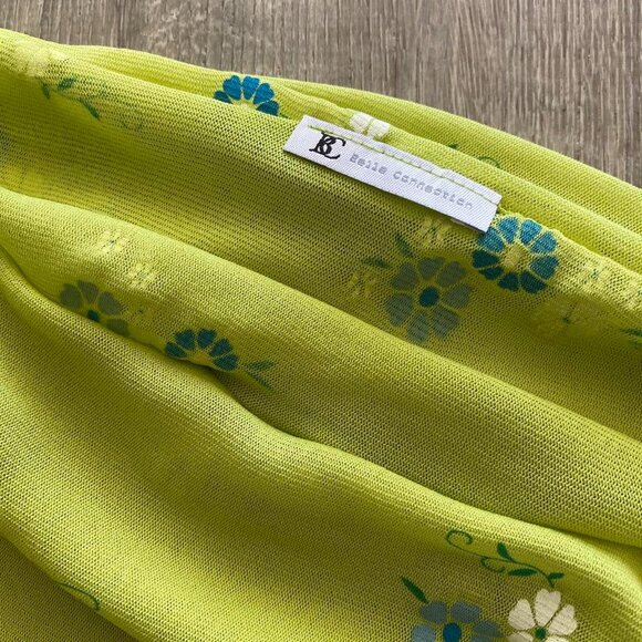 forest fairy mesh floral tube top - Picture 6 of 7